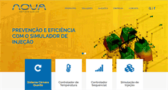 Desktop Screenshot of novacamaraquente.com.br