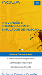 Mobile Screenshot of novacamaraquente.com.br